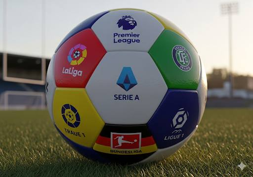 欧冠比赛足球